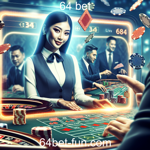 Uma Experiência Imersiva: O Casino Ao Vivo da 64 Bet